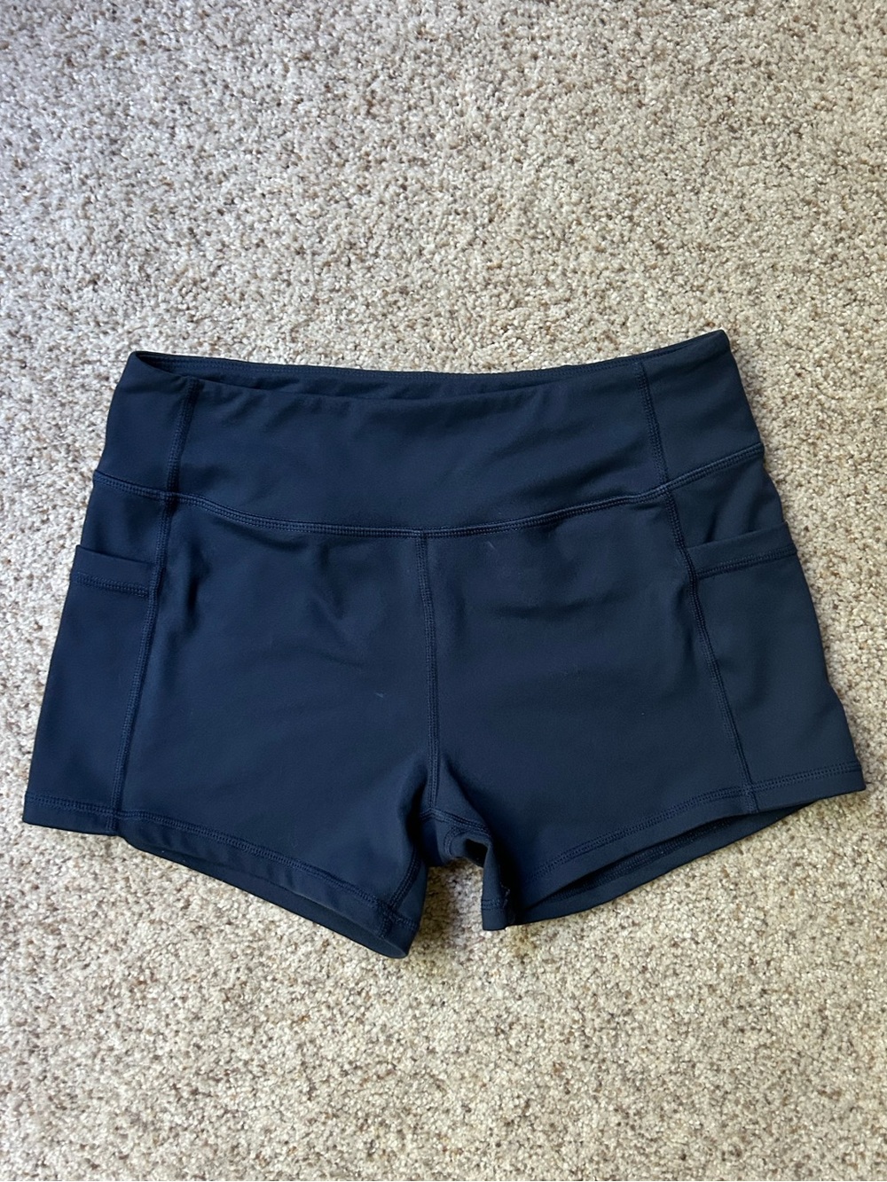 Born Primitive Navy Athletic Shorts with Side Pockets